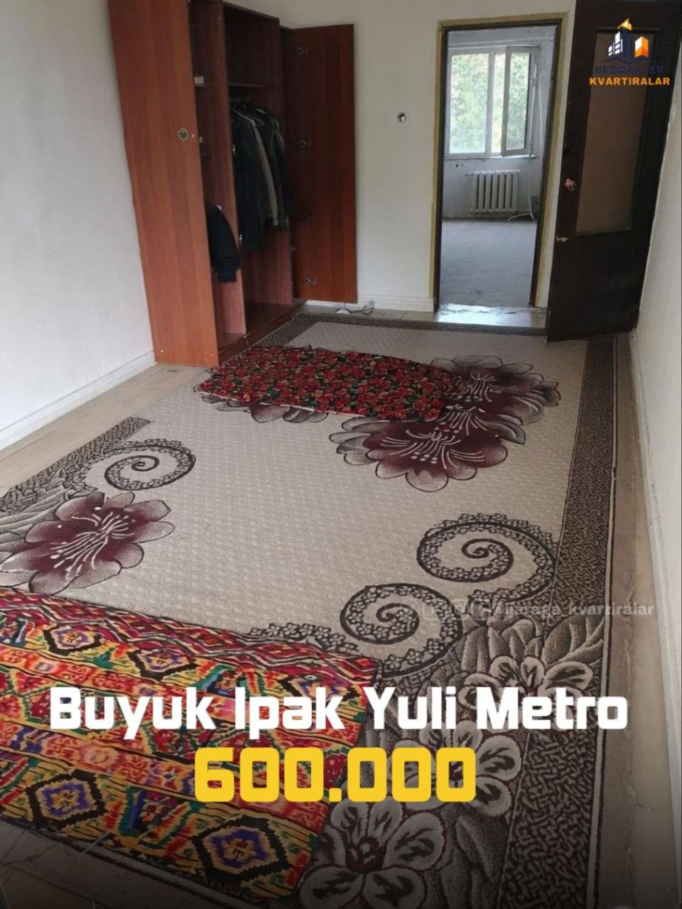 3 xonali kvartira Mirzo Ulug'bek tumanida