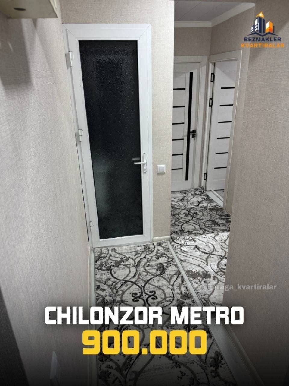 2 xonali kvartira chilonzorda