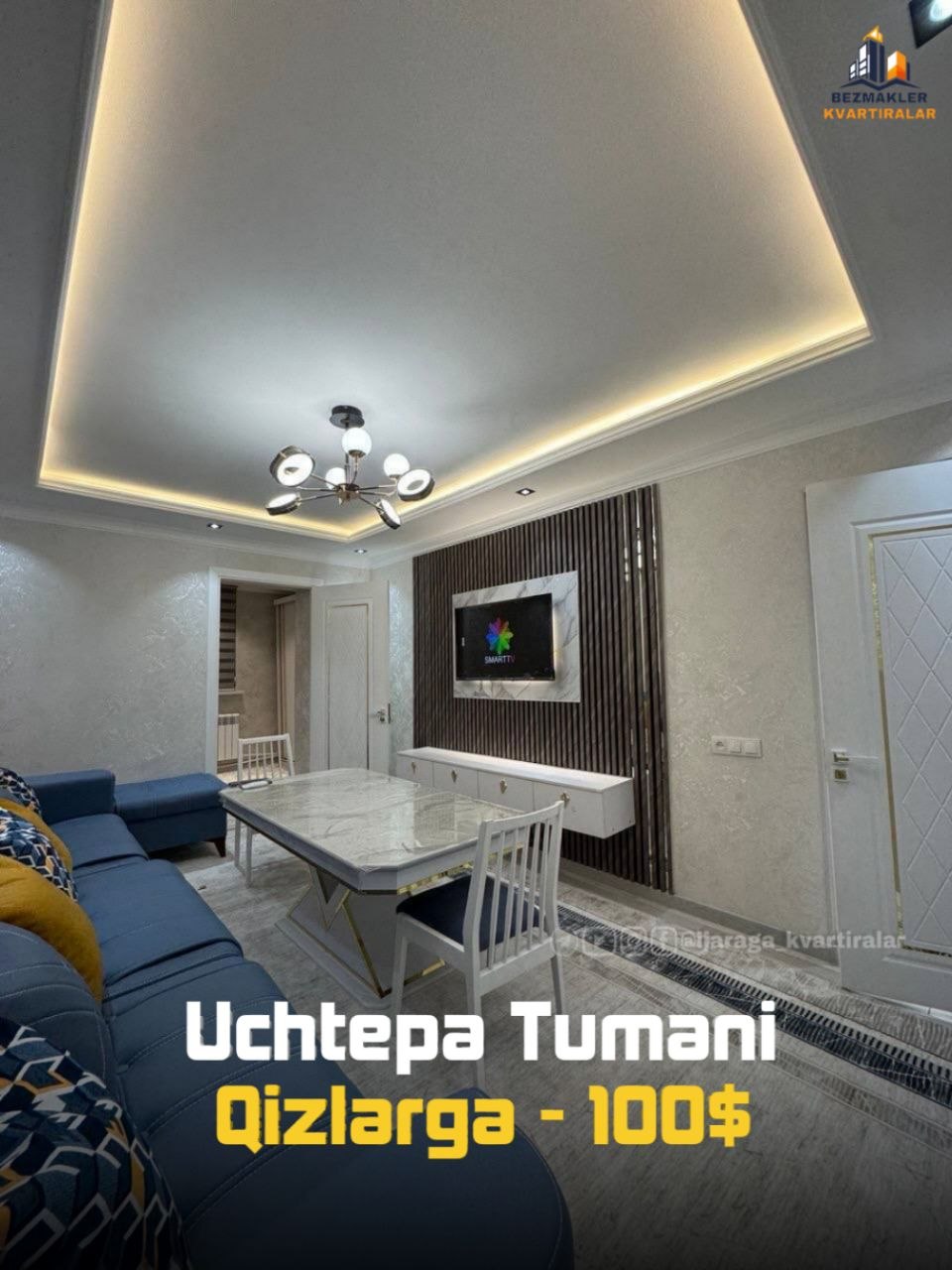 3 xonali kvartira uchtepa tumanida