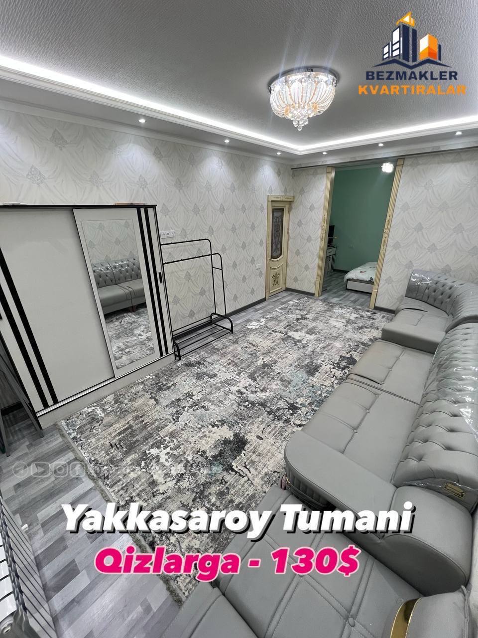 3 xonali kvartira yakkasaroyda