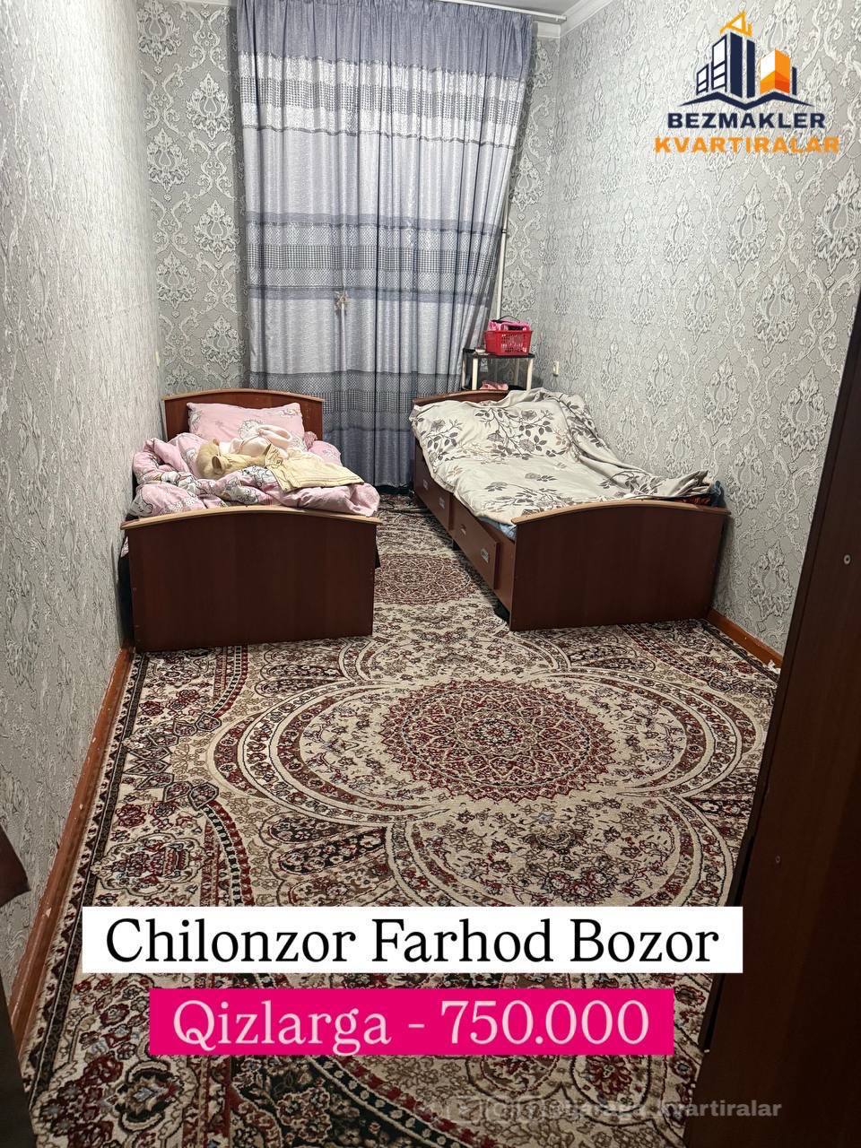 2 xonali kvartira chilonzorda