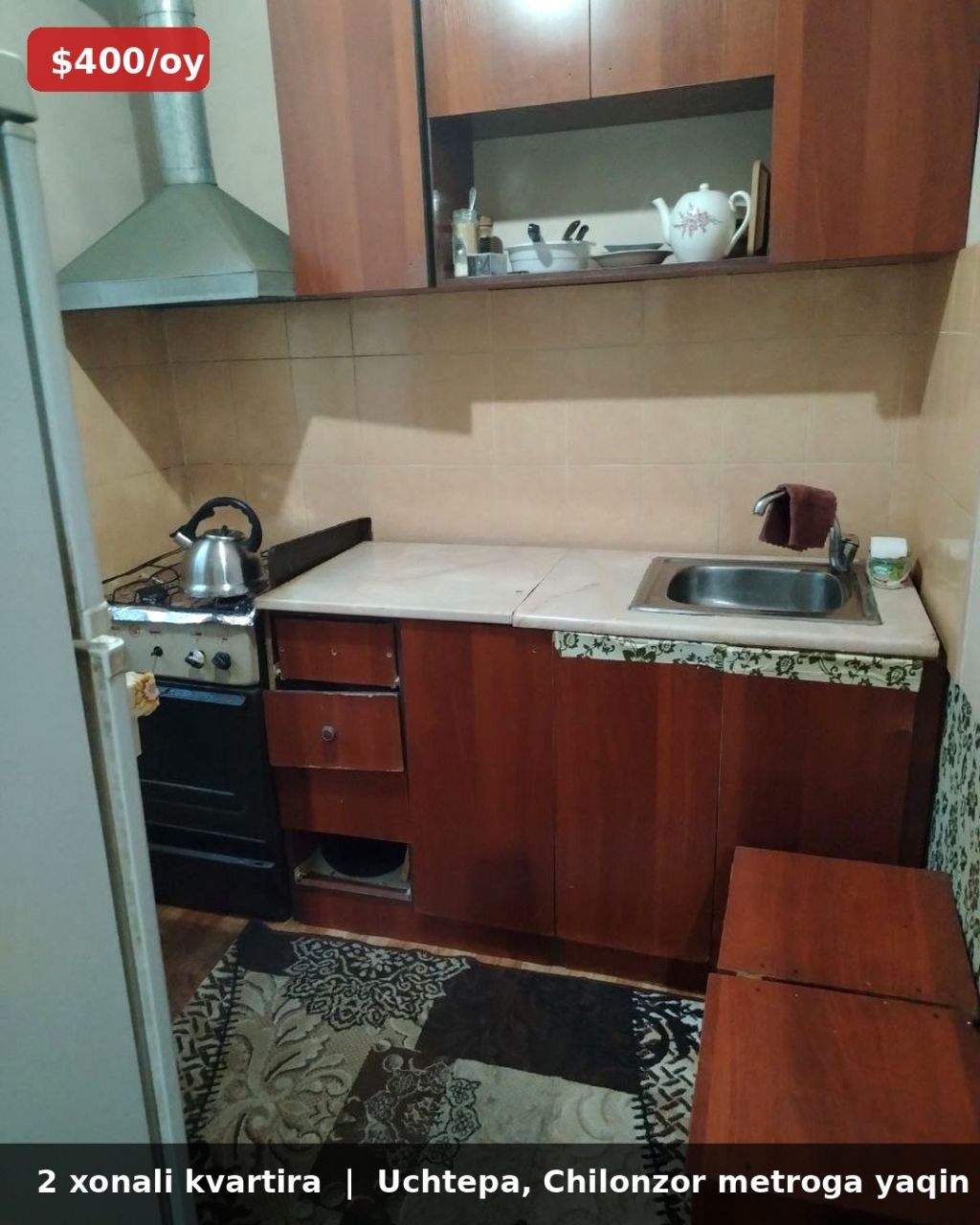 2 xonali kvartira uchtepa tumanida