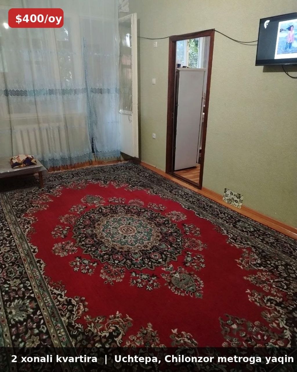 2 xonali kvartira uchtepa tumanida