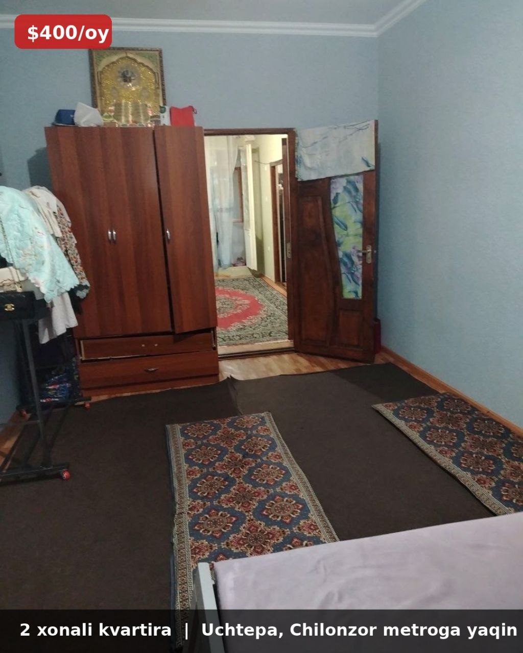 2 xonali kvartira uchtepa tumanida