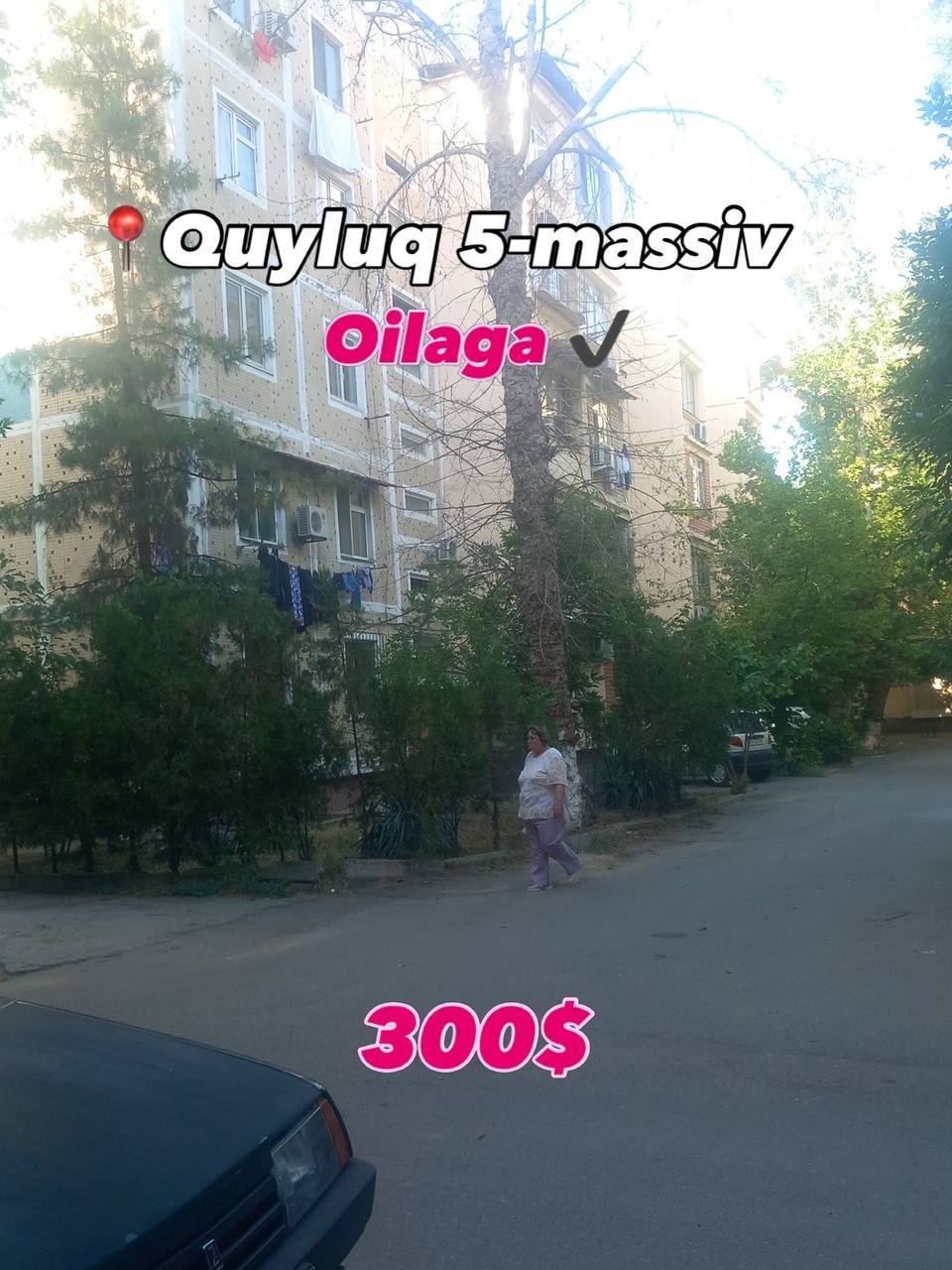 2 xonali kvartira quyluq 5-massivda