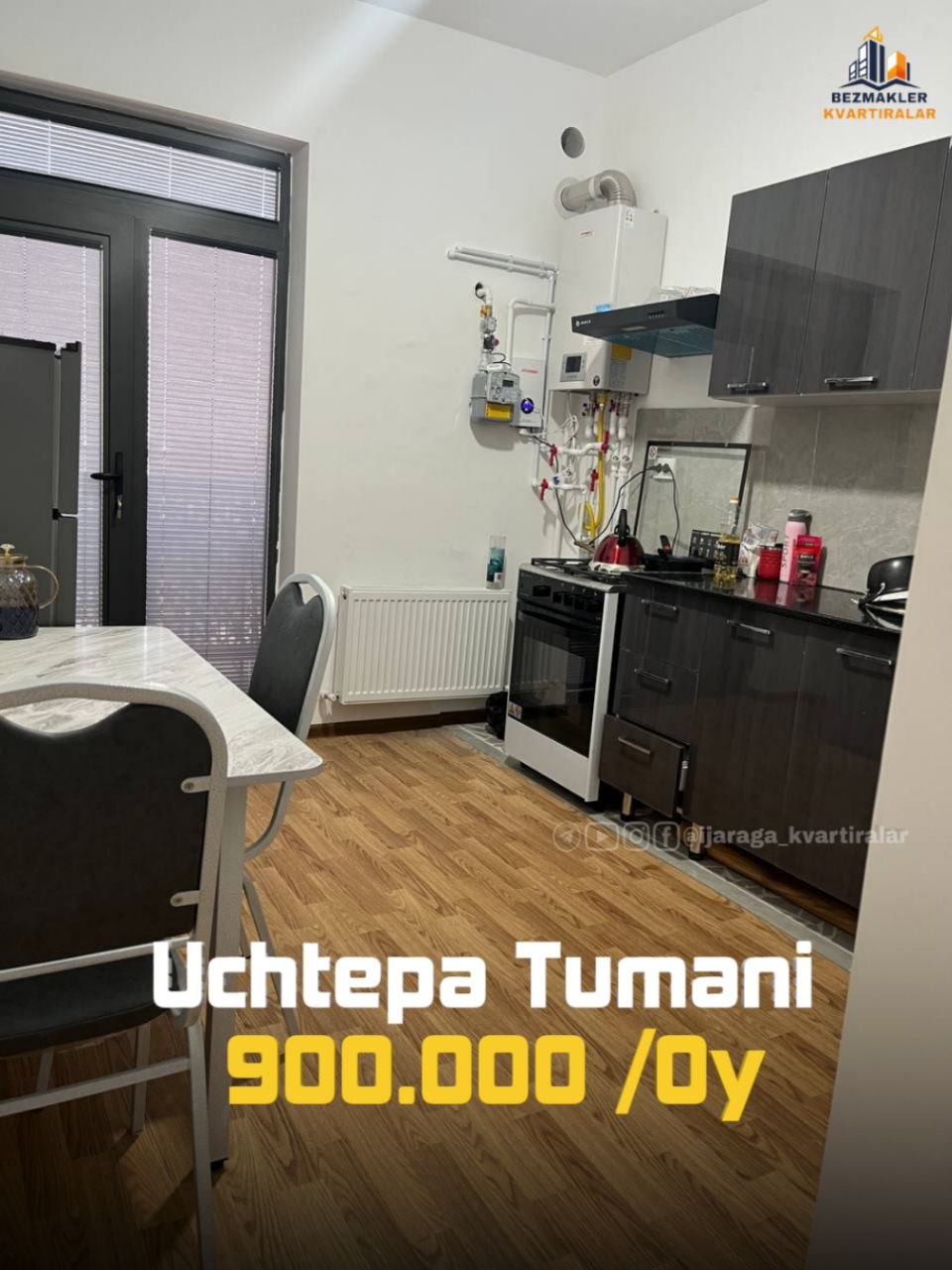 2 xonali kvartira uchtepa tumanida